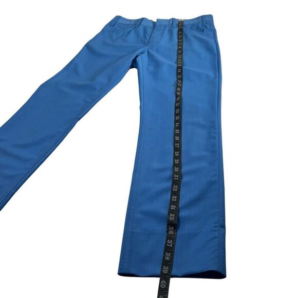 Prada Light Cotton Women's Blue Dress or Casual Pants Size US 8-10 - Picture 7 of 11